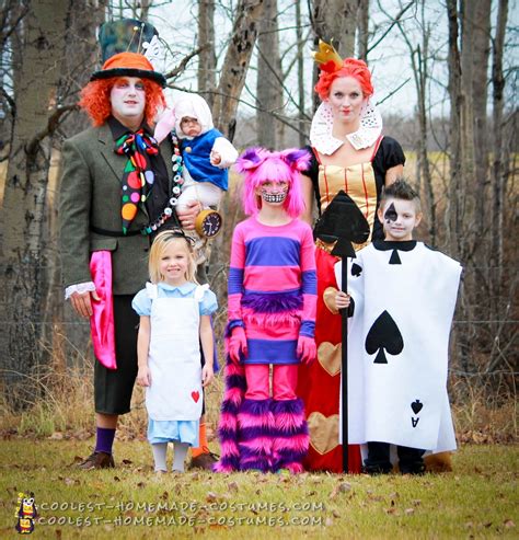 alice and wonderland family halloween costumes|alice in wonderland original costume.